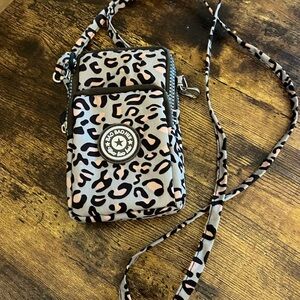 Leopard Print Crossbody Bag
